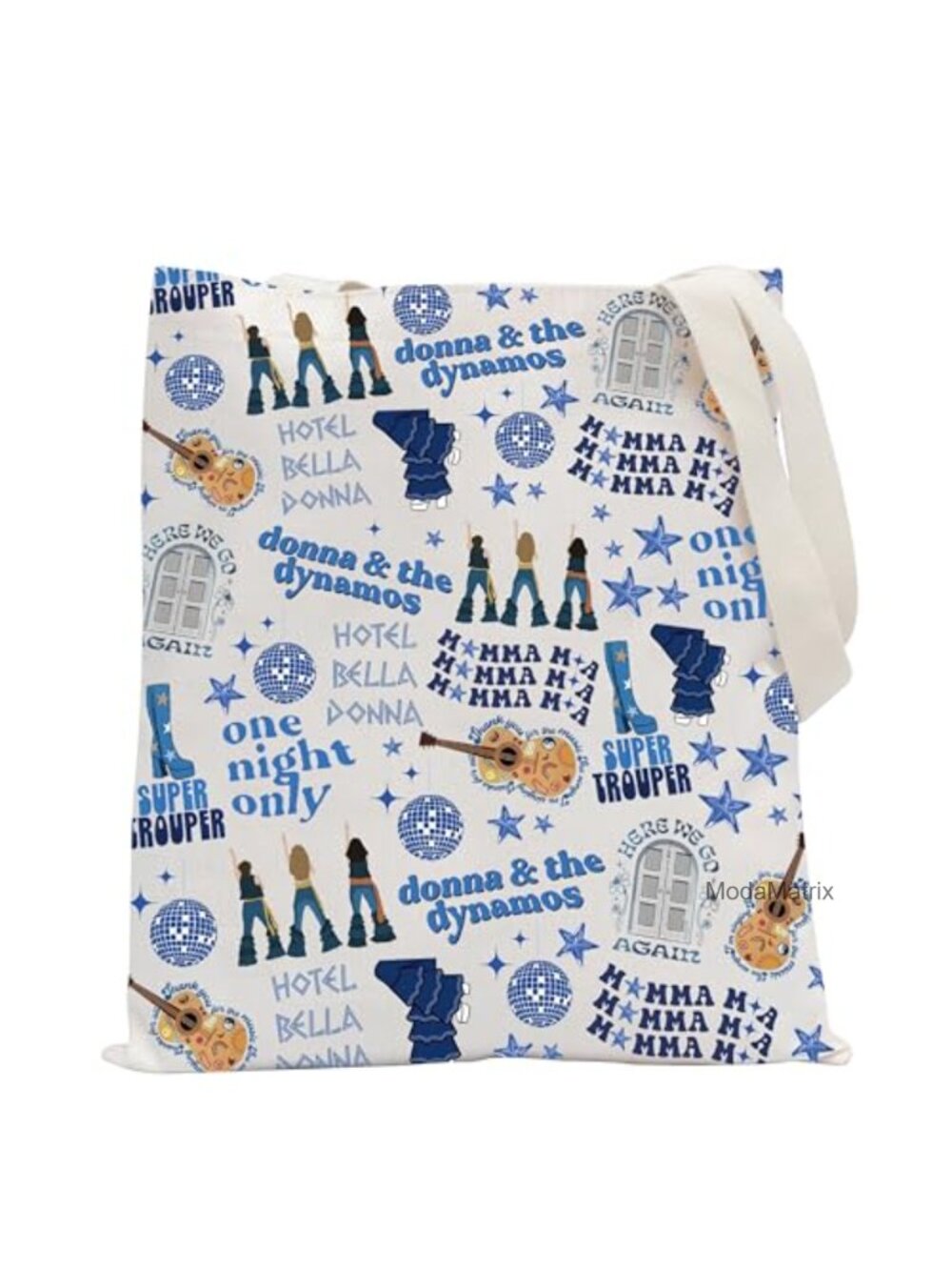 Canvas Tote Bag Musical Theatre Music Inspired Shoulder Bag